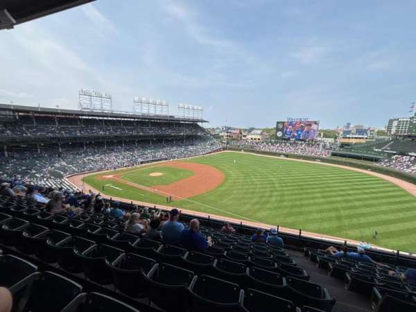 Wrigley Field, section: 328R, row: 10, seat: 23