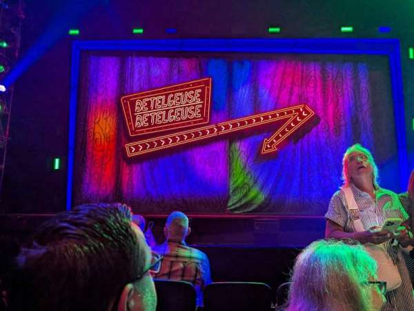 KeyBank State Theatre, section: Orchestra Center, row: H, seat: 208