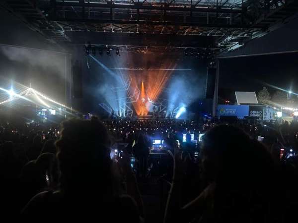 Michigan Lottery Amphitheatre, section: 600B, row: F, seat: 604
