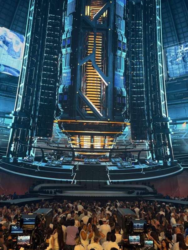 The Sphere, Vegas, section: 105, row: 13, seat: 11