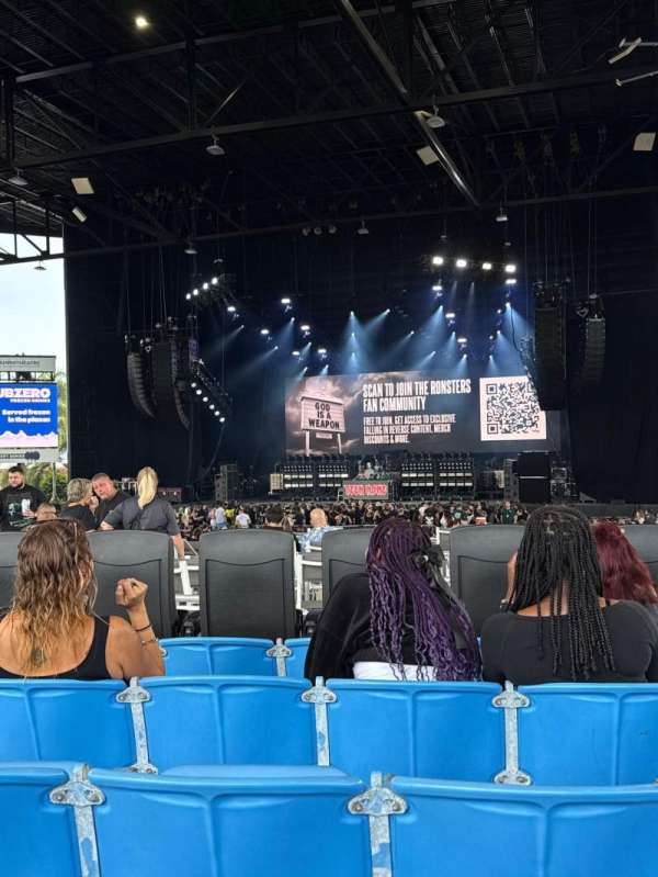 iThink Financial Amphitheatre, section: 5, row: N, seat: 6