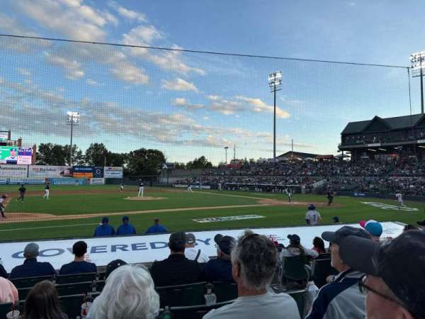 TD Bank Ballpark, section: 114, row: I, seat: 3