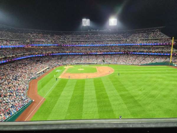 Citizens Bank Park, section: 303, row: 1, seat: 23