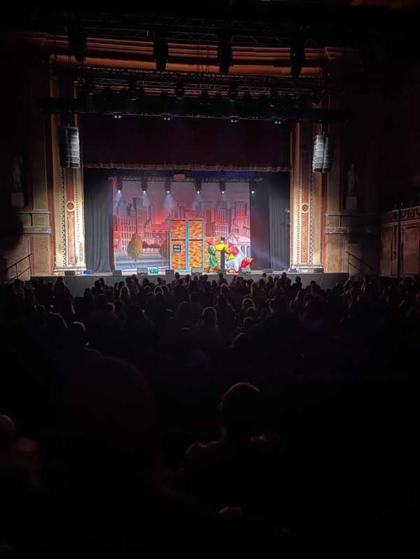 Alexandra Palace Theatre, section: Stalls, row: O, seat: 18