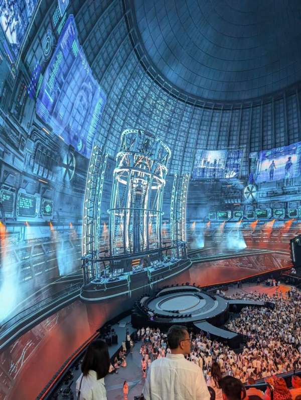 the sphere, vegas, section: 201, row: 10, seat: 7