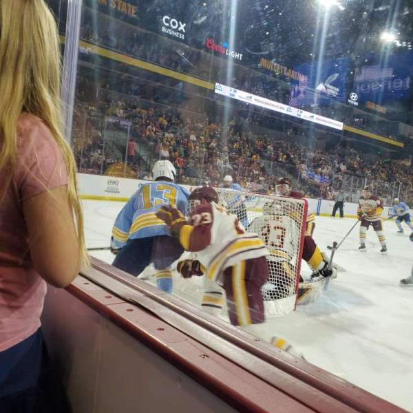 Mullett Arena, section: rs, row: wc, seat: 10