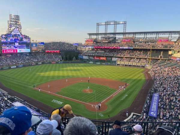Coors Field, section: L332, row: 5, seat: 9