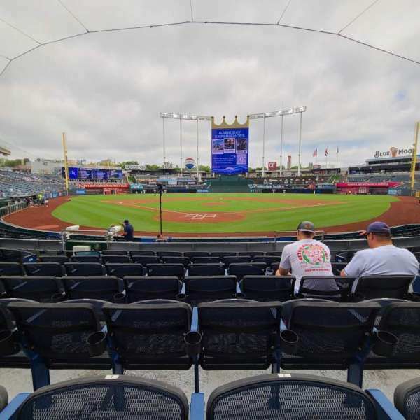 Kauffman Stadium, section: 128, row: g, seat: 7
