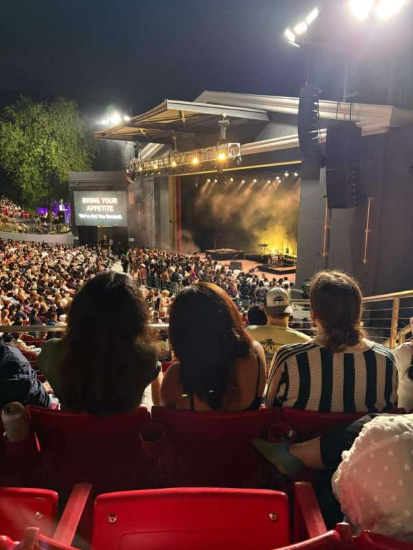 The Greek Theatre, section: South Terrace, row: FF, seat: 18