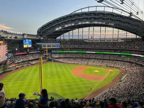 American Family Field, section: 432, row: 21, seat: 23