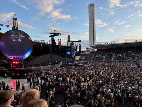 Olympic Stadium, Helsinki, section: E6, row: 11, seat: 107