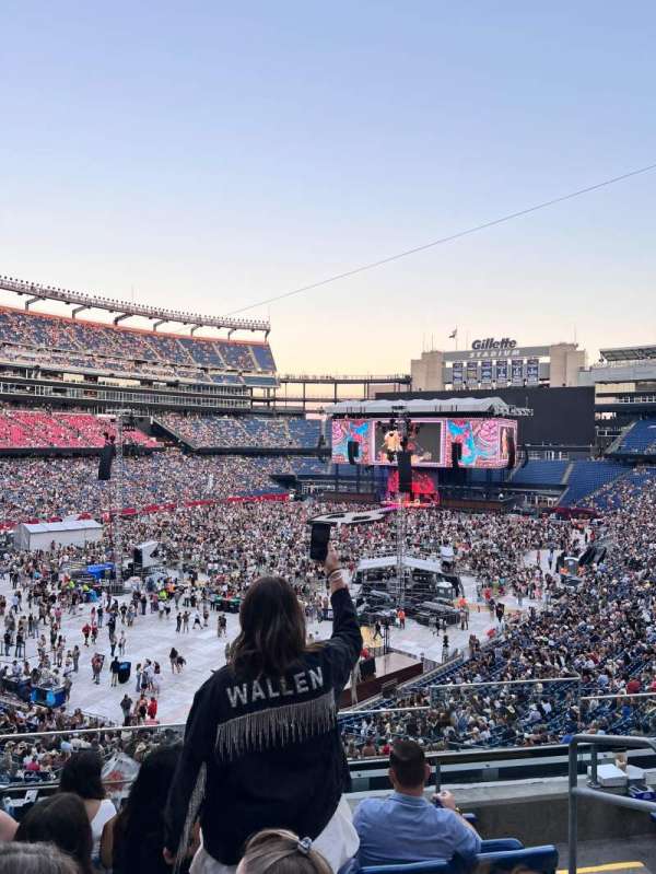 Gillette Stadium, section: 239, row: 6, seat: 4