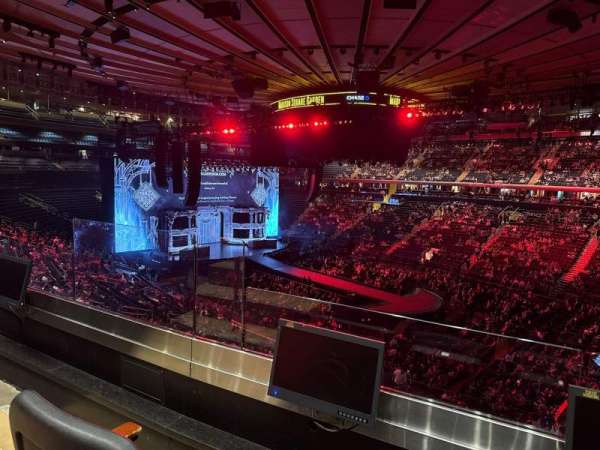 Madison Square Garden, section: 227, row: 2, seat: 3