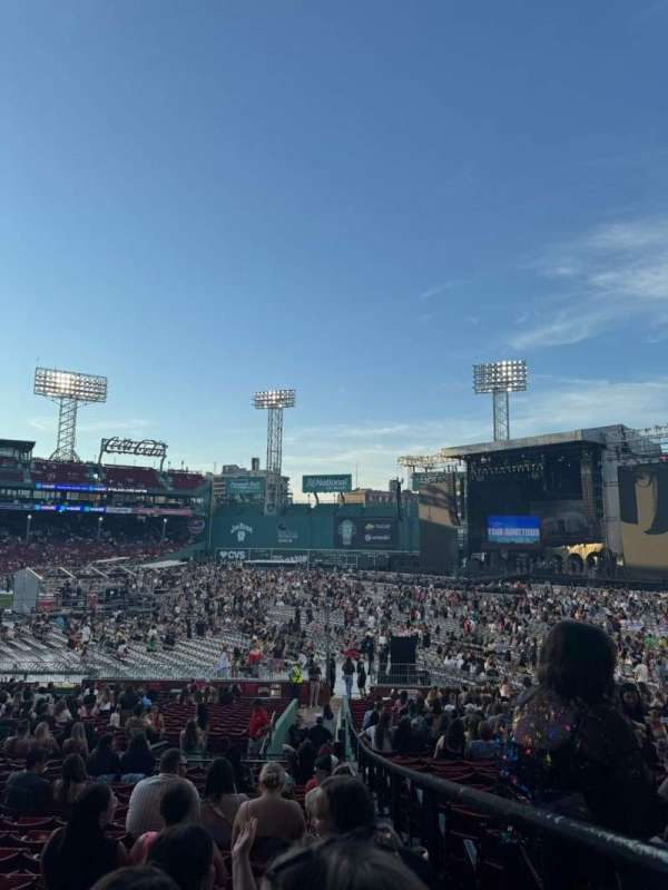 Fenway Park, section: Grandstand 11, row: 1, seat: 3