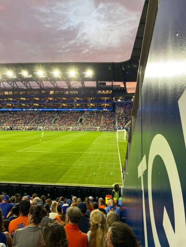 TQL Stadium, section: 113, row: 11, seat: 1