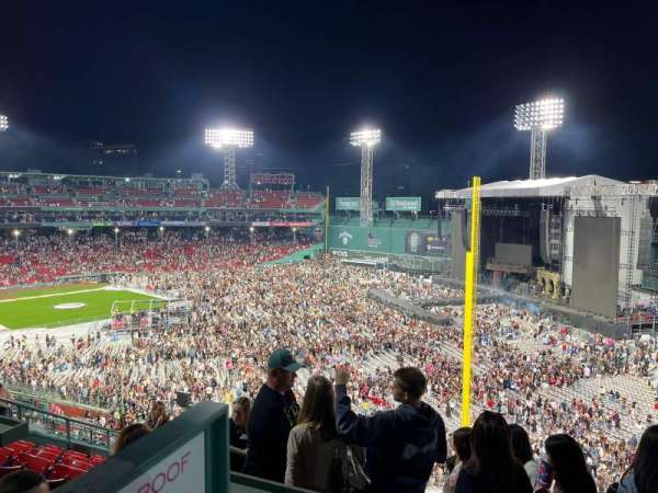 Fenway Park, section: Terrace A, row: 1, seat: 7