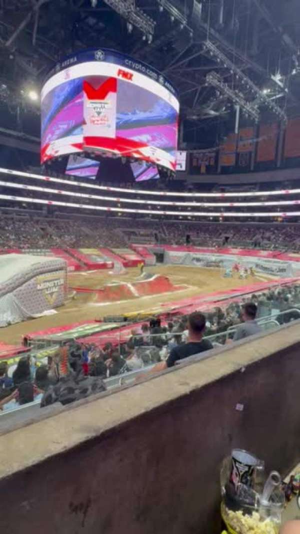 Crypto.com Arena, section: PR16, row: 1, seat: 7