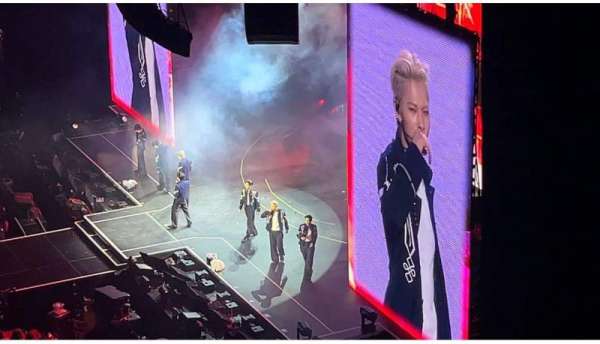 The O2, London, section: 420, row: B, seat: 934