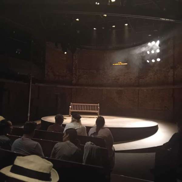 Almeida Theatre, section: Stalls, row: E, seat: 21