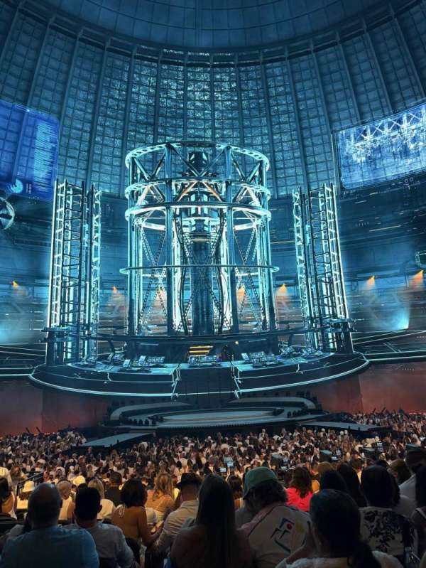The Sphere, Vegas, section: 105, row: 23, seat: 9