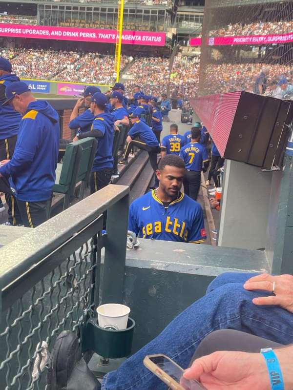 T-Mobile Park, section: 25, row: 3, seat: 4
