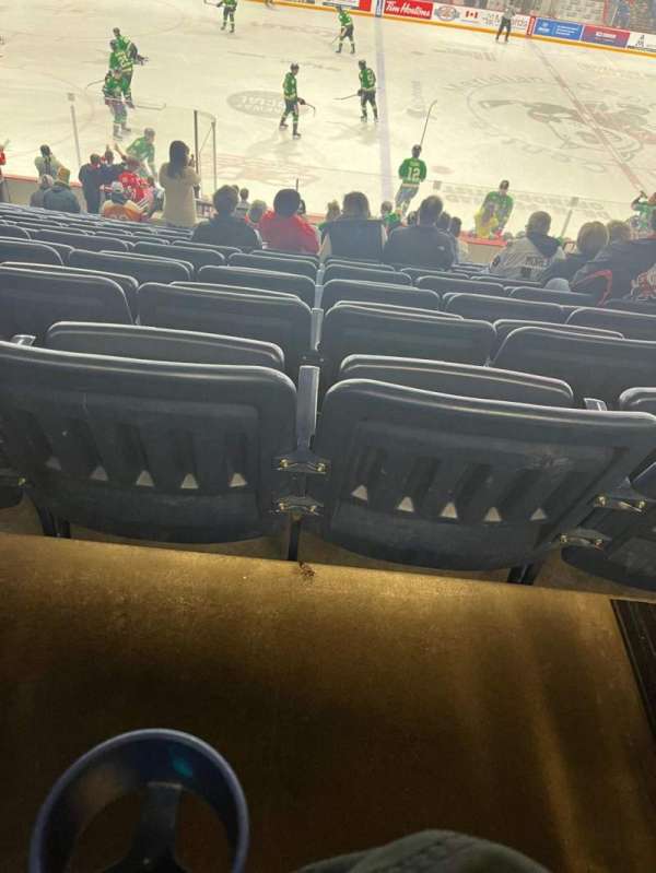 Meridian Centre, section: 106, row: R, seat: 4