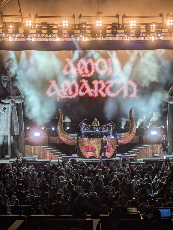 White River Amphitheatre, section: 206, row: 2, seat: 11