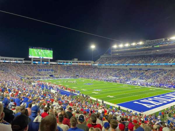 Kroger Field, section: 11, row: 39, seat: 22