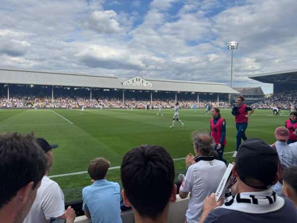 Craven Cottage, section: R02, row: 03, seat: 53