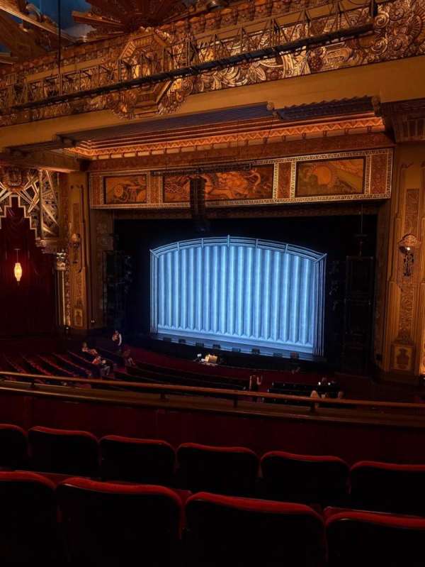 Hollywood Pantages Theatre, section: Mezzanine RC, row: D, seat: 213