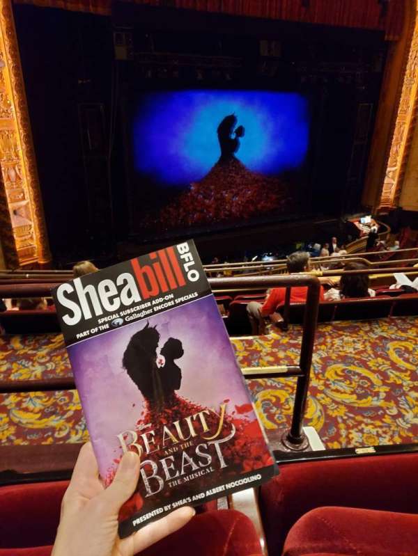Shea's Buffalo, section: Balcony 6, row: B, seat: 27