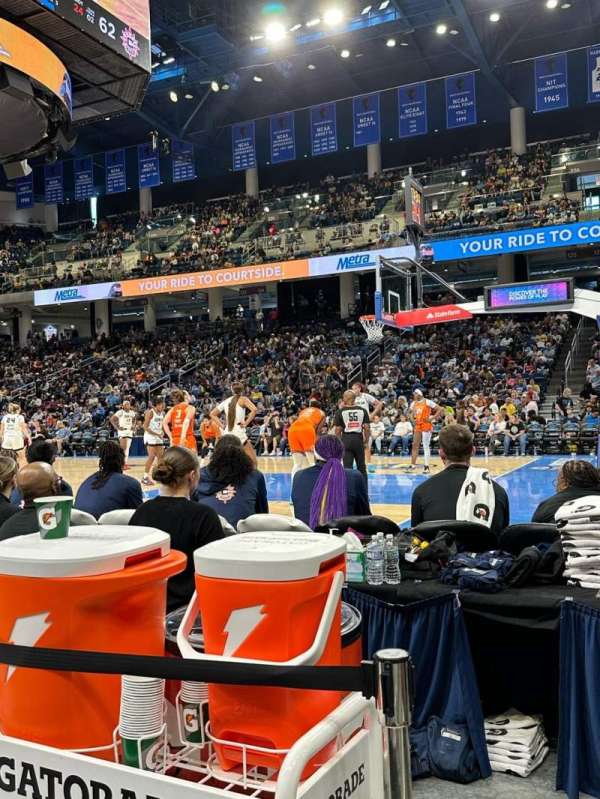 Wintrust Arena, section: 106, row: Bb, seat: 1