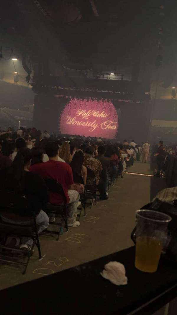 Pechanga Arena, section: LL17, row: 1, seat: 4
