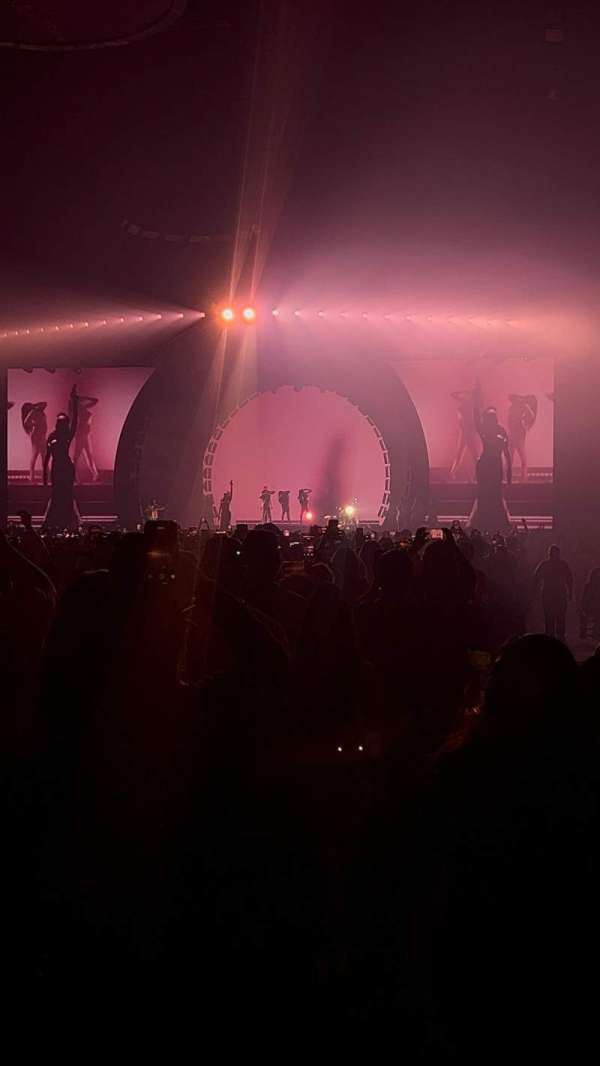 Pechanga Arena, section: LL17, row: 1, seat: 4