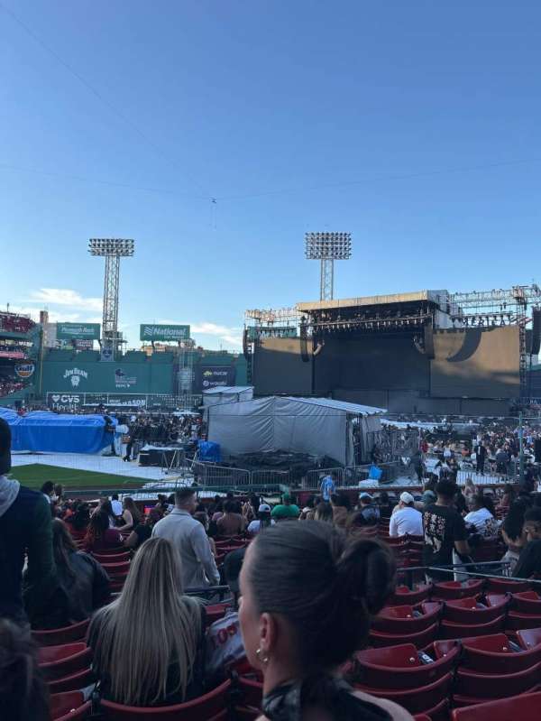 Fenway Park, section: Loge Box 102, row: FF, seat: 7