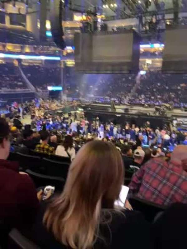 Fiserv Forum, section: 117, row: 16, seat: 1