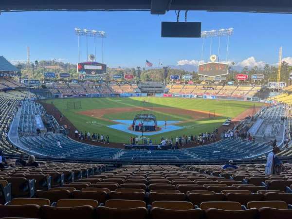 Dodger Stadium, section: 102LG, row: S, seat: 4
