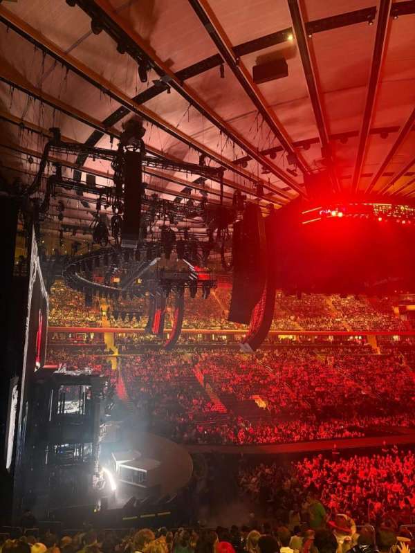 Madison Square Garden, section: 115, row: 22, seat: 9-12
