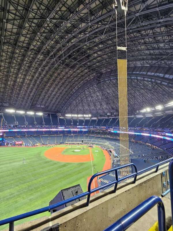 Rogers Centre, section: 540, row: 2, seat: 1