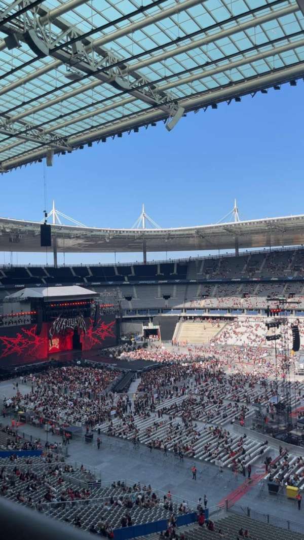 Stade de France, section: U4, row: 61, seat: 32