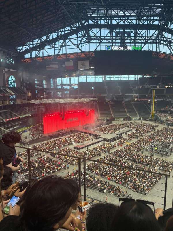 Globe Life Field, section: 208, row: 3, seat: 7