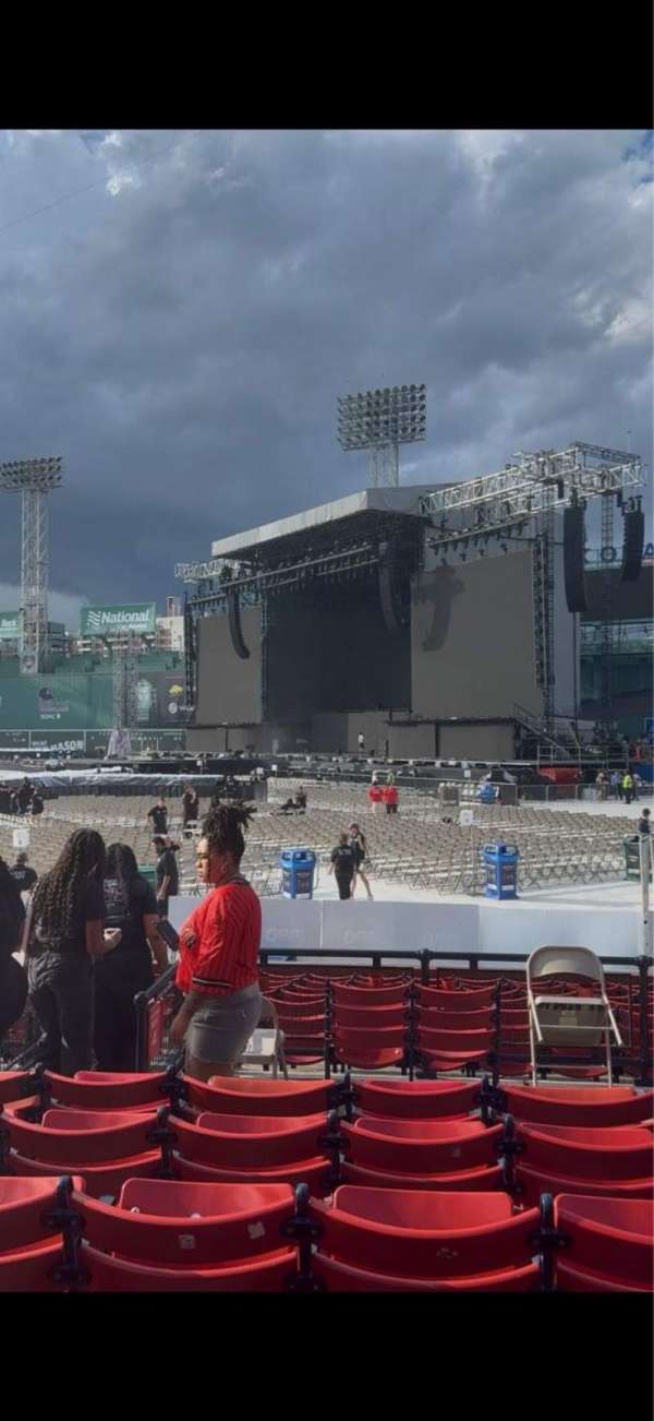 Fenway Park, section: Right Field Box 93, row: JJ, seat: 14
