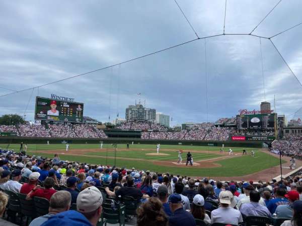 Wrigley Field, section: 116, row: 3, seat: 5