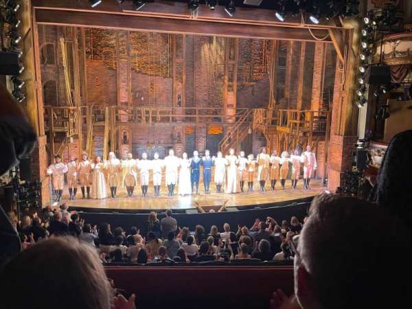 Victoria Palace Theatre, section: Royal Circle, row: B, seat: 26