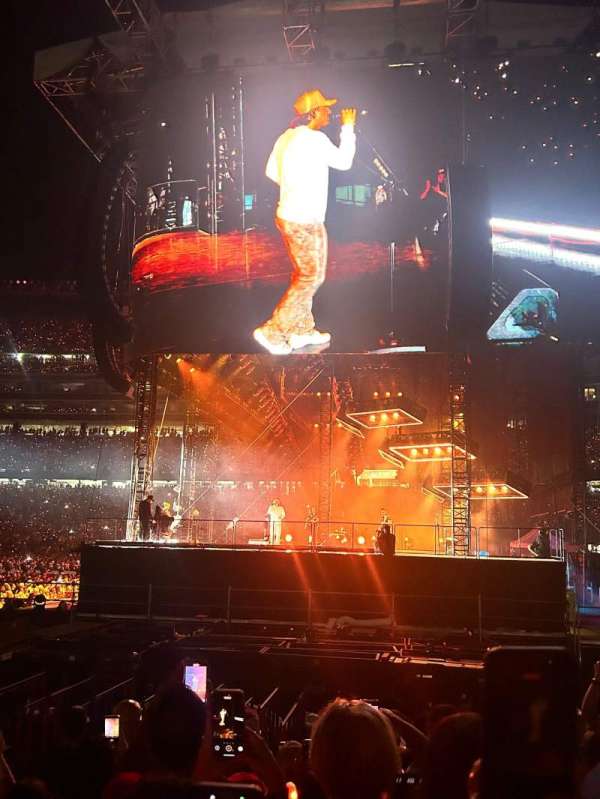 Gillette Stadium, section: 126, row: 8, seat: 9