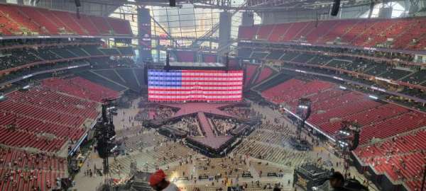 Photo by  at Mercedes-Benz Stadium