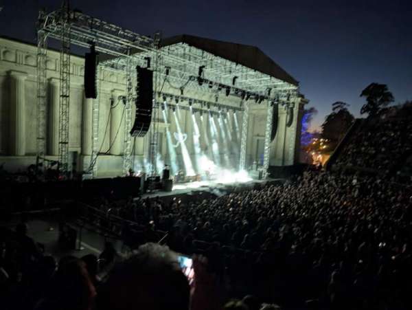 The Greek Berkeley, section: 9, row: 8, seat: 6