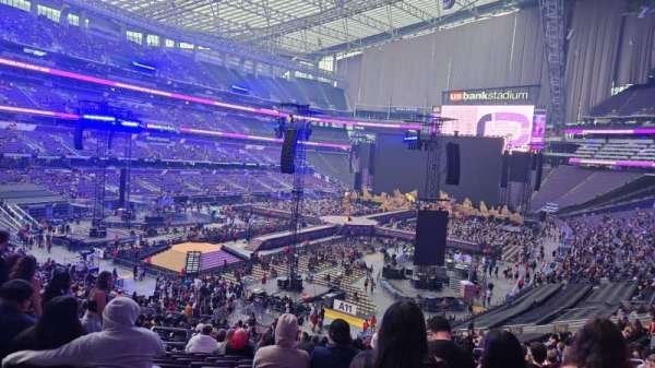 U.S. Bank Stadium, section: 116, row: 35, seat: 19