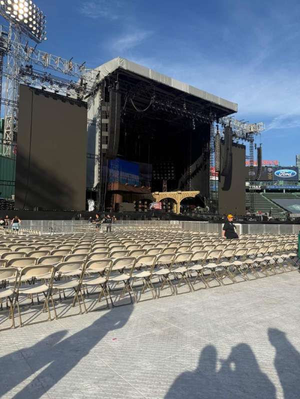 Fenway park, section: B6, row: 2, seat: 17