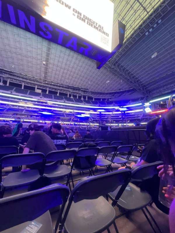 AT&T Stadium, section: Floor G, row: 24, seat: 4